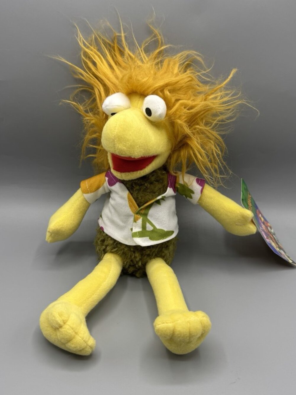 Fraggle Rock Wembley Plush Stuffed Animal Toy Doll Figure Toy Factory 12"